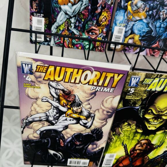 Authority Prime 1-6 Lot (Wildstorm) Midnighter Darick Robertson - Picture 3 of 5